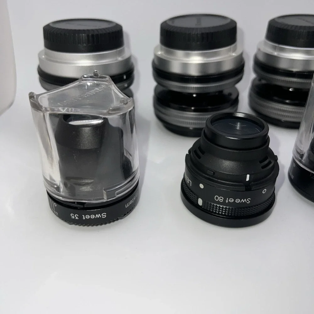 Lensbaby Swap Optic Set Sweet80 Sweet35 Soft‎ Focus2 Compsser Pro2 6 Piece Set